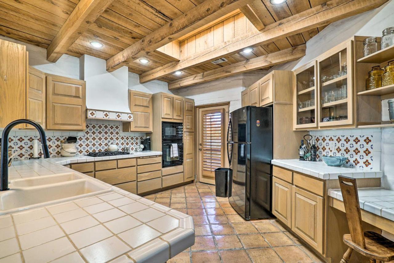 Las Cruces Home La Casa Blanca With Courtyard エクステリア 写真