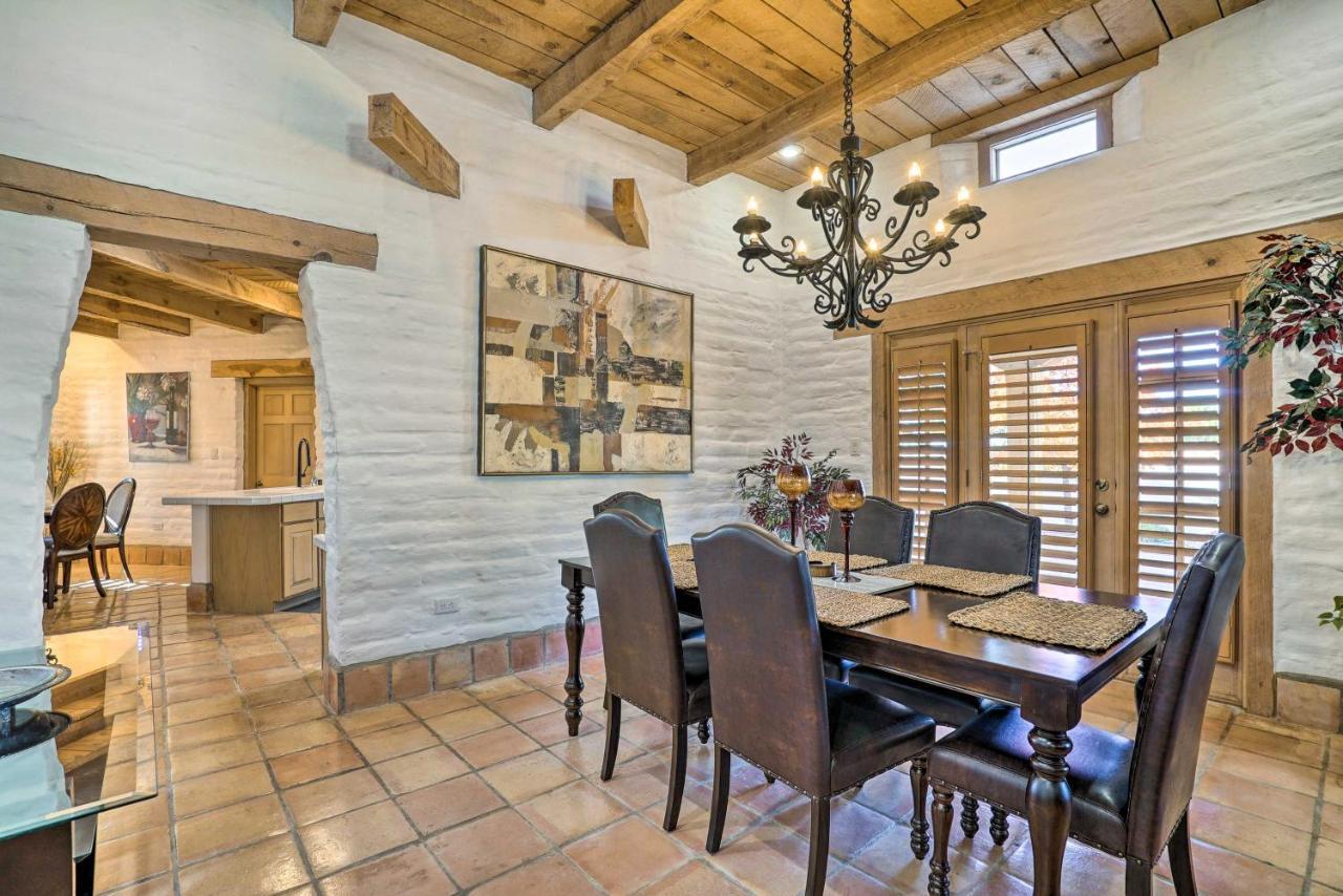 Las Cruces Home La Casa Blanca With Courtyard エクステリア 写真