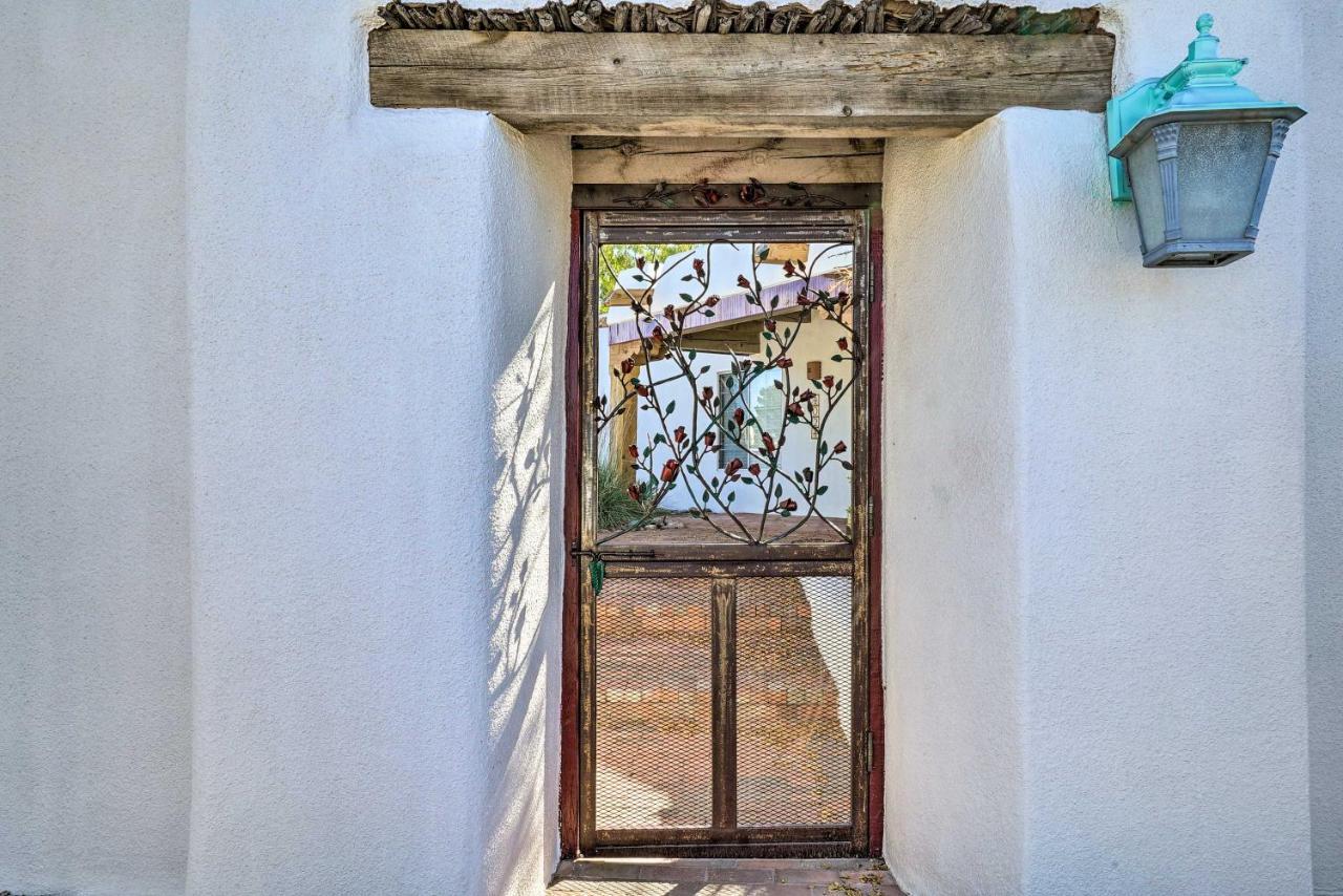 Las Cruces Home La Casa Blanca With Courtyard エクステリア 写真