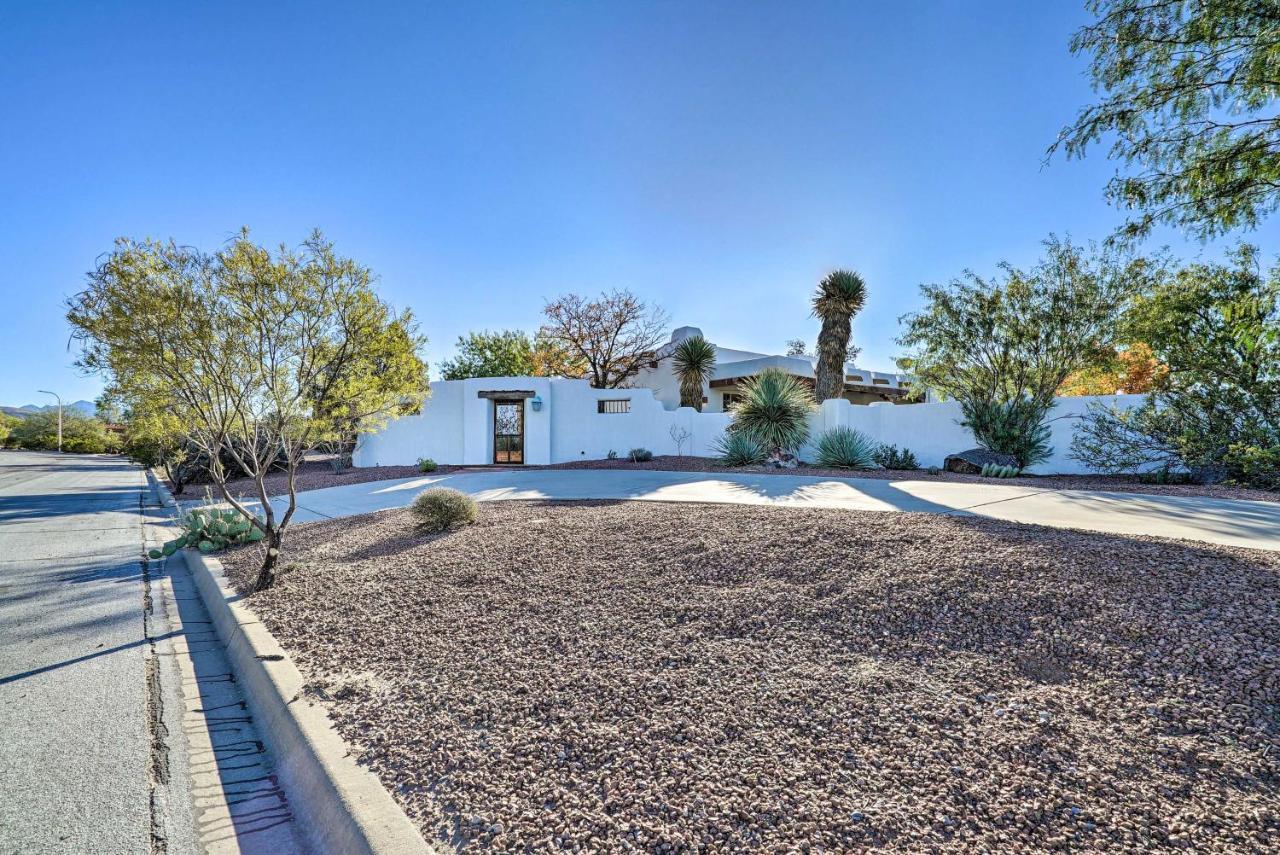 Las Cruces Home La Casa Blanca With Courtyard エクステリア 写真