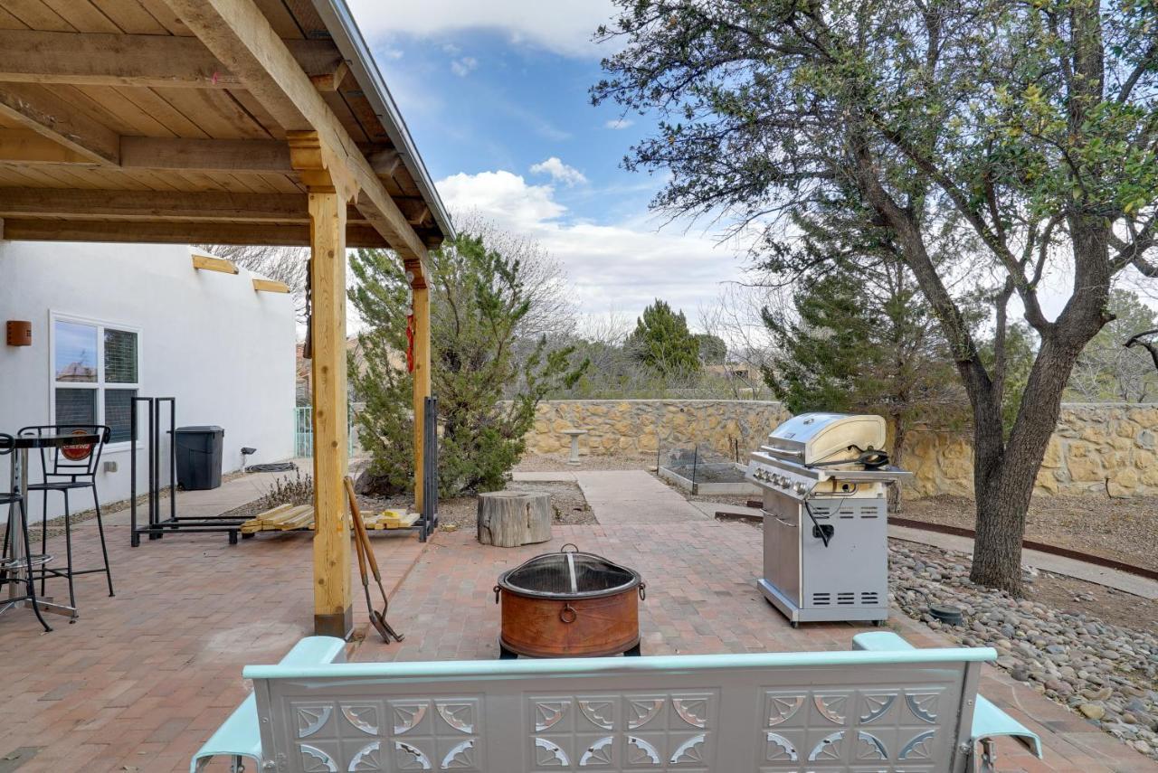 Las Cruces Home La Casa Blanca With Courtyard エクステリア 写真